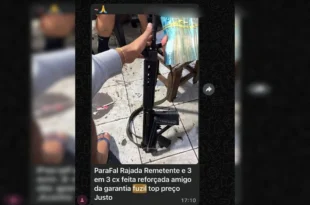 CV e TCP usam grupos de WhatsApp para vender fuzis e armas de guerra