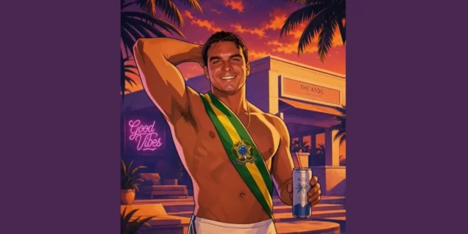 A inteligência e a beleza artificial de Flávio Bolsonaro