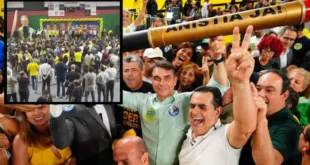 Colecionando fiascos: Flávio Bolsonaro esconde fracasso de público em novo ato em BH