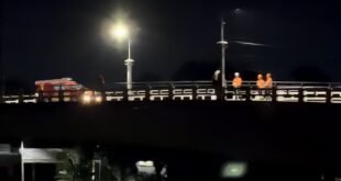 Homem ameaça se jogar da Ponte Coronel Sebastião Dantas e mobiliza equipes de resgate