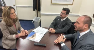 Comprovada a autoria: Paulo Figueiredo doou R$ 54 mil a deputada dos EUA que propôs lei contra Moraes