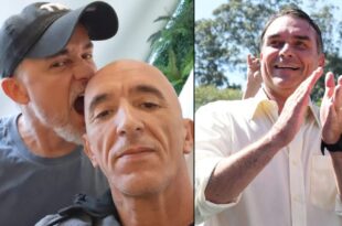 Assassino Cristian Cravinhos declara voto em Flávio Bolsonaro