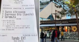 Em restaurante na Itália, garçom pede para o Chef cuspir em prato de brasileira