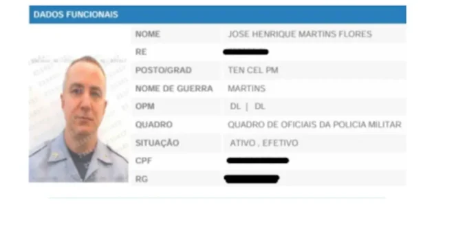 Tenente-coronel é preso por esquema de segurança para empresários com elo com o PCC