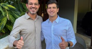 João Campos reforça confiança do PSB nacional na candidatura de Thor Dantas e o chama de "futuro governador"