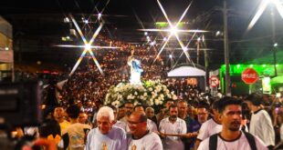 Governadora Mailza Assis prestigia encerramento do 108º Novenário de Nossa Senhora da Glória em Cruzeiro do Sul