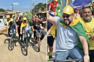 Alan Rick dá início à campanha ao Governo do Acre com cicleata em Tarauacá