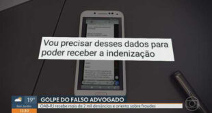 Golpe do falso advogado: só em 2025 a OAB-RJ registrou mais de 2,3 mil denúncias