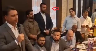 Só gente "honesta": condenado por estelionato organizou encontro de Flávio Bolsonaro em São Caetano