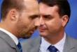 Flávio Bolsonaro pediu reunião com Vorcaro no mesmo dia em que Eduardo anunciou fuga para os EUA, diz PF