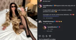 Ecos do submundo: ex de Jair Renan, influenciadora grava Rueda de cueca em hotel e o acusa de agressão