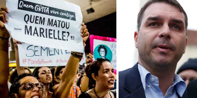 Assessora de Flávio Bolsonaro negociou emenda com condenado no caso Marielle
