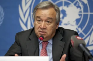 Em despedida, chefe da ONU denuncia ‘coerção’ de potências e fratura do mundo