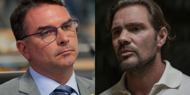 Flávio Bolsonaro e Vorcaro foram à Flórida após repasse milionário para “Dark Horse”