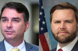 Campanha de Flávio Bolsonaro pode estar sendo financiada por grupo ligado a J D Vance