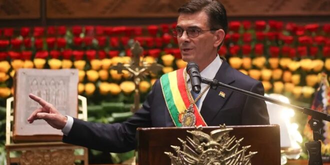 É extrema direita, estúpido: presidente da Bolívia anuncia eliminação total do subsídio ao preço do diesel