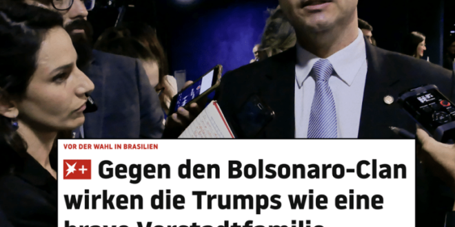 Revista alemã zomba de Flávio Bolsonaro: "Nunca fez nada"