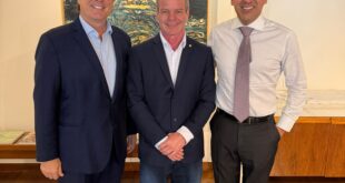Em Brasília, Pedro Longo se reúne com Hugo Motta e dirigentes do MDB