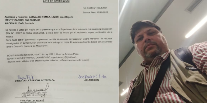 Viva la libertad: jornalista crítico de Milei, é barrado na Argentina e será deportado