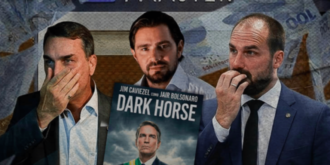 Documento oficial desmente Flávio Bolsonaro sobre patrocínio de R$ 62 milhões para filme Dark Horse