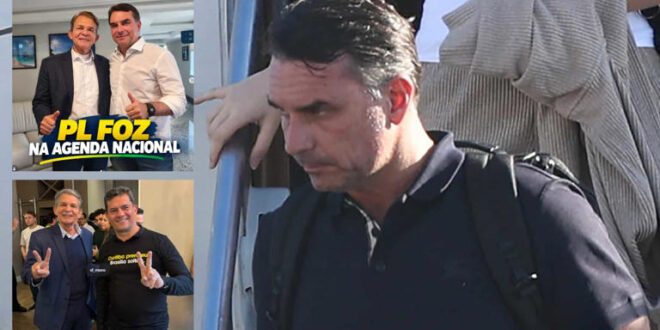 Os iguais se protegem: Flávio Bolsonaro teria se escondido em chácara em Foz do Iguaçu; cidade é comandada por general aliado do clã