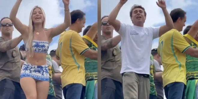 Aí manezada: loira do Flávio é IA criada para bolsonaristas em negócio de conteúdo adulto