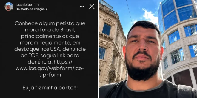 Bolsonarista manda entregar petistas ao ICE nos EUA: “Já fiz minha parte”