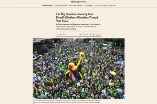 New York Times denuncia interferência de Trump na eleição do Brasil