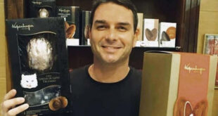 A prática de suas teorias: loja de chocolates de Flávio Bolsonaro demitiu balconista grávida sem carteira assinada