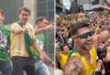 Defensor da moral e bons costumes: Nikolas pede para ex-BBB tirar a camisa em ato na Paulista