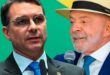 Lula chama Flávio Bolsonaro de “miliciano desqualificado” e critica mentiras no debate